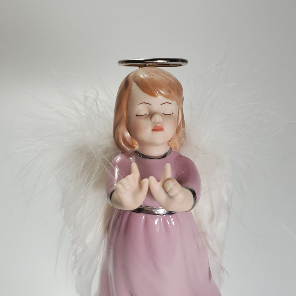 "Atttitude Angels" Porcelain Figurines - Picture 10 of 16